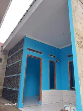 Dijual rumah siap huni baru finishing bisa kpr pribadi