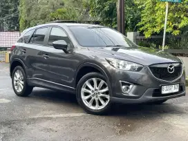 Mazda CX-5 GT 2.5 AT 2014 Abu Tua | Sunroof, Bose, Full Fitur!