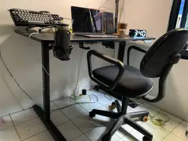 Meja Elektrik Adjustable | Standing Desk Electric Work Station - Nego