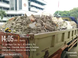 Jasa buang puing sampah