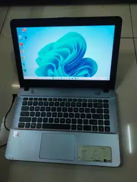 Dijual laptop Asus X441B AMD A9-9125 Ram 8GB DDR4 SSD 256GB Win 11