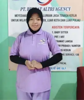 Penyalur asisten rumah tangga dan baby sister /lansia/baby terpercaya