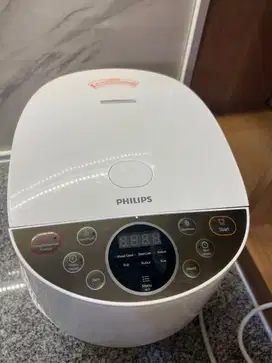 Magic com philip digital HD 4515 putih, bekas kondisi like new