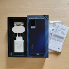 Vivo V21 5G 8/128 gb second fullset ex garansi resmi