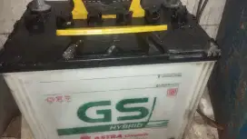 Accu aki  bekas apik N50z 60ah  GS Astra kijang timor