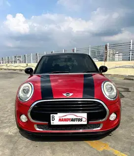 Mini Cooper Turbo Facelift Tahun 2014 Automatic Merah Metalik