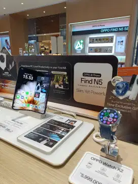 Promo Find N5 Fold Bonus Watch X, Bisa kredit bunga 0%