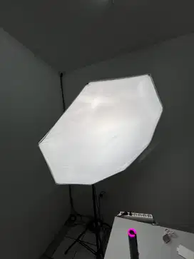 GODOX SL60W WHITE LED LAMPU + LIGHSTAND + SOFTBOX