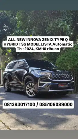 ALL NEW INNOVA ZENIX TYPE Q HYBRID TSS MODELLISTA Automatic
Th 2024