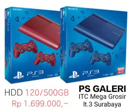 PS3 SUPER SLIM 120/500GB Full Game Promo 5-5