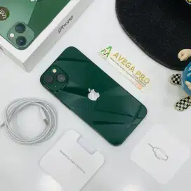 Iphone 13 128gb green ex ibox mulus lengkap !!