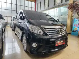 TOYOTA ALPHARD 2.4 S AT 2011 BLACK (BINTANG MOTOR)