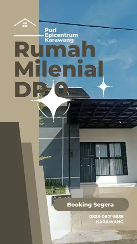 PEK!Rumah murah Siap Huni& strategis akses mudah dkt fasilitas umum