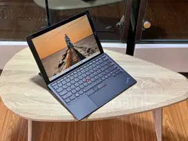 Laptop 2 in1 Layar 2K Touchscreen Lenovo X1 Tablet Core M5 RAM 8GB SSD