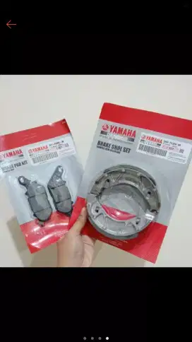 Kanvas rem depan belakang yamaha matic