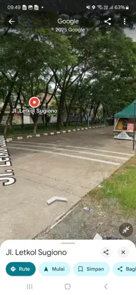 Tanah strategis jalan M.sohor ukuran 40 x 40