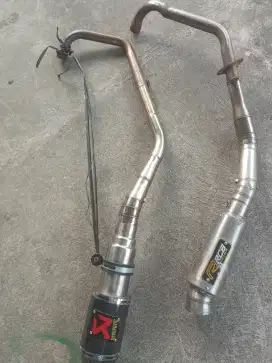 Knalpot ex  r 15  ex vixion