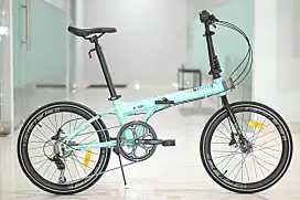 LIPAT 20inch Element Fold X8 Hidrolik 8speed Disc Brake