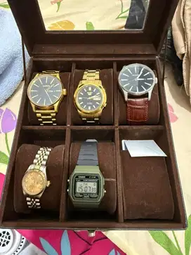 Seiko jdm gold edition dan Nixon