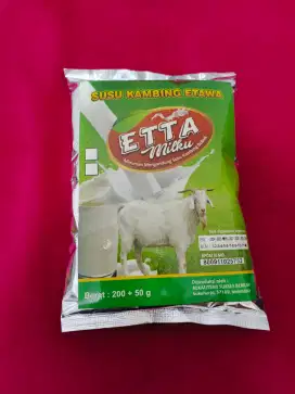 Jual Susu Kambing Etawa Etta Milku, susu kambing asli 250 gram