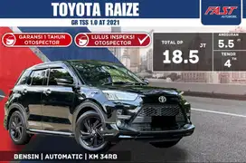 TOYOTA RAIZE GR 2021 TSS TWO TONE 1.0 AT TURBO LOW KM.34RB PJK PJG#F4S