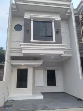 Rumah siap huni DP 0% lokasi 10 menit ke stasiun depok
