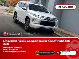 [ SUNROOF ] Mitsubishi Pajero 2.4 Sport Dakar 4x2 AT Putih 2021/2022
