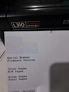 Printer epson L310 tinggal pake.
