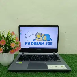 Laptop Asus Vivobook X407UB Dual VGA Core i3Gen 6th,Ram 4Gb,SSD 256Gb,