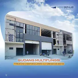 AEROBIZZHUB PAJANG GUDANG MULTIFUNGSI DEKAT BANDARA