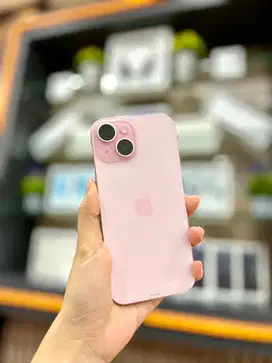 IPHONE 15 128 PINK SECOND RESMI INDO/IBOX