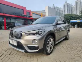 BMW X1 SDRIVE F48 AT 2018 GREY ON BROWN PANORAMIC EXCELLENT CONDITION