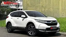 Honda New CRV 1.5 Turbo Prestige AT NIK 2018 White On Black Full Origi