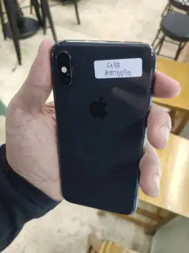 iphone x 64gb ex inter bh 100 batre baru imei terdaftar 
mulus