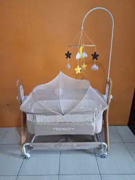 Preloved Box bayi babybox bayi bedside babyelle novelty fullset baik