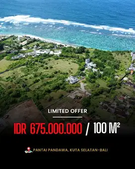 Tanah Kavling Preium, Pantai Pandawa