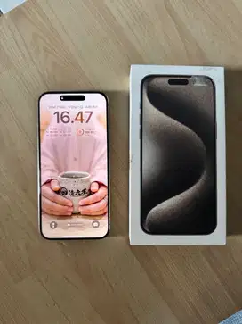 Iphone 15 Pro Max 256GB Natural Titanium