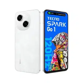 Tecno Spark Go 1 White New Full Set