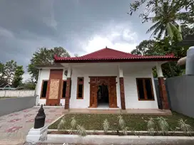 RUMAH ETNIK DESAIN MEWAH DI BOROBUDUR MAGELANG