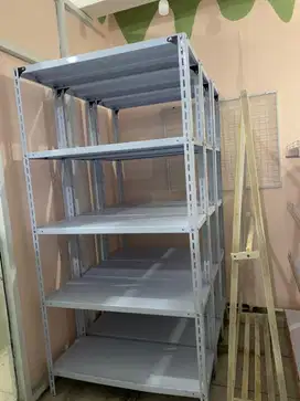 Rak 5 susun, L40x200x100 putih