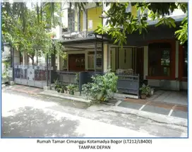 Diju cepat rumah hook 2 lt di Taman Cimanggu. Tanah sereal. Bogor