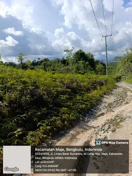 Tanah ± 400 Ha Sawit Kaur Bengkulu Murah