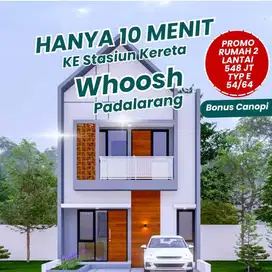 Rumah Nuansa Villa Dekat Kota Baru Parahyangan Dan St Kereta Whoos