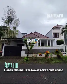 Rumah minimalis di Araya Golf Malang