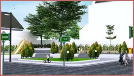 Rumah di Jogja Dekat Kampus UMY + Taman Bermain Nuansa Villa