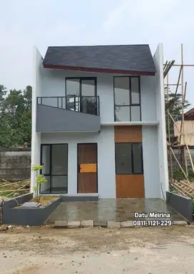 Rumah Baru 2 LT 700 Jutaan 7 Menit ke Stasiun Depok Dekat Tol Jagorawi