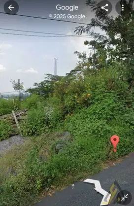 Dijual tanah pekarangan lokasi Boyololali luas 1090m BU!