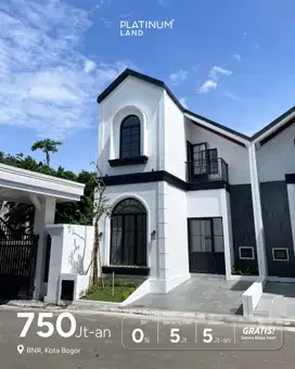 RUMAH 2 LANTAI HARGA 750 JTAN DI KOTA BOGOR