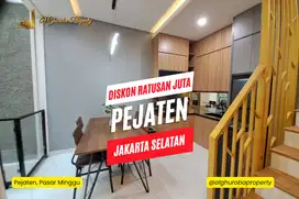 RUMAH 3 LANTAI SHM JL PEJATEN RAYA PASAR MINGGU 5 KT, 4 MILYAR-AN