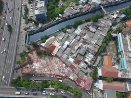 Tanah Kavling Komersil Pinggir Jalan Di Arjuna Utara Jakarta Barat